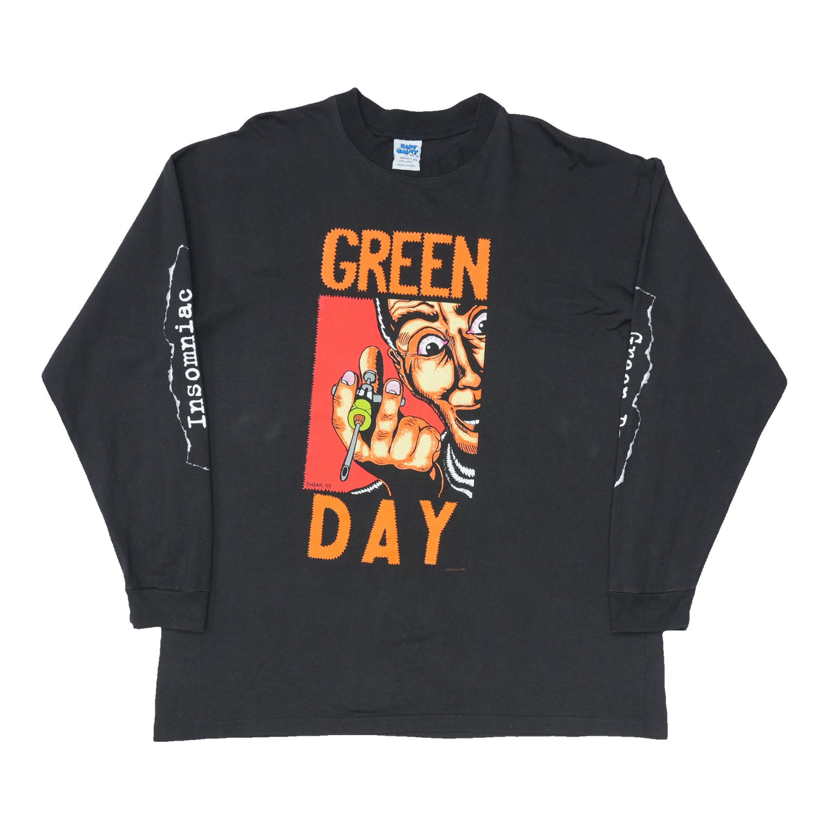 1995 Green Day Insomniac Long Sleeve Shirt