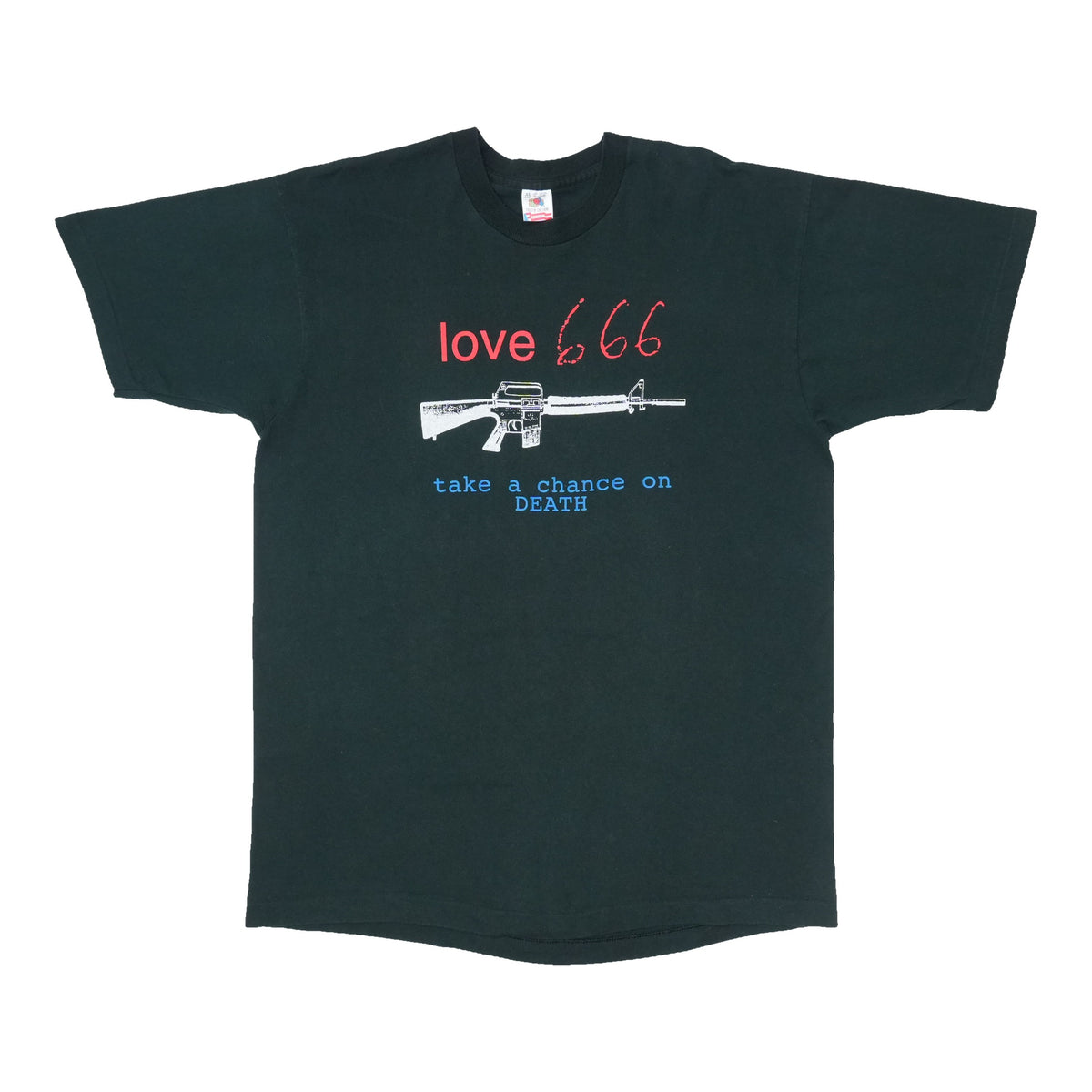 1995 Love 666 Take A Chance On Death Shirt