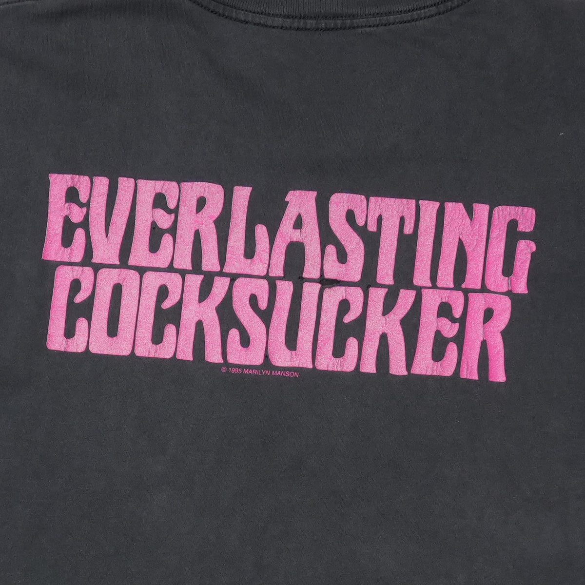 1995 Marilyn Manson Everlasting Cocksucker Shirt