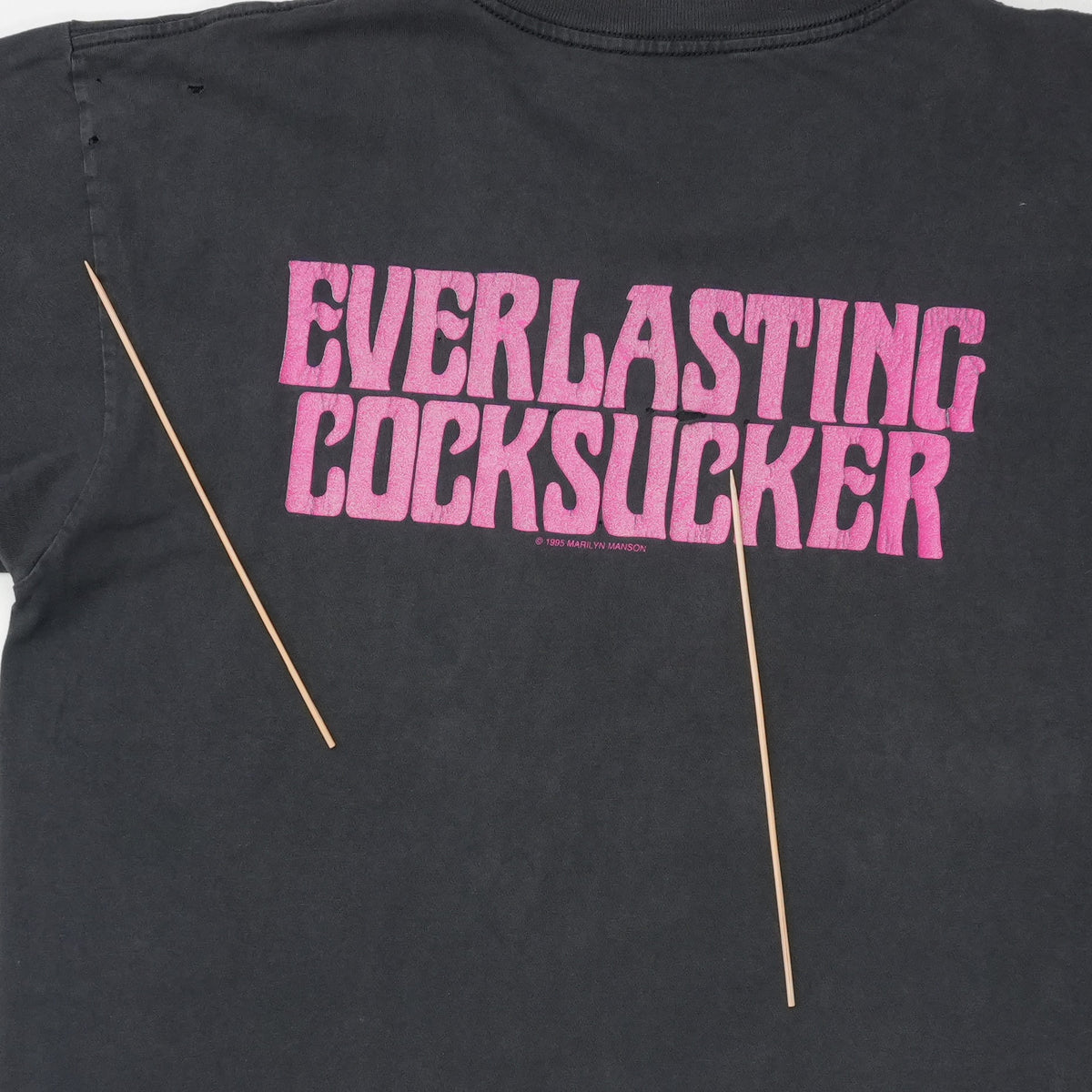 1995 Marilyn Manson Everlasting Cocksucker Shirt