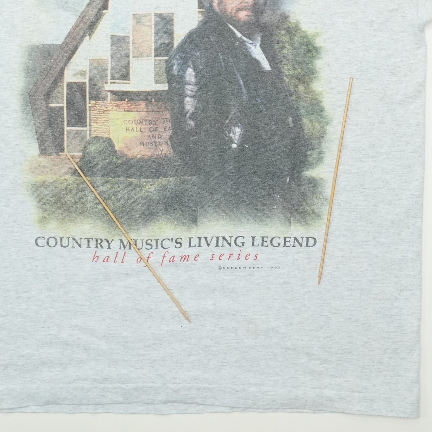 1995 Merle Haggard Country Music's Living Legend Shirt