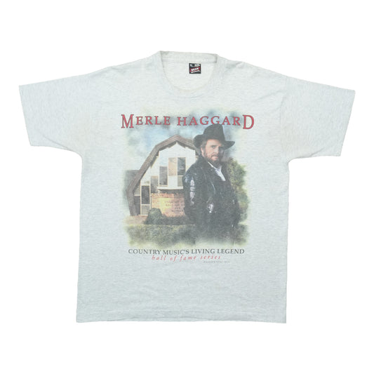 1995 Merle Haggard Country Music's Living Legend Shirt
