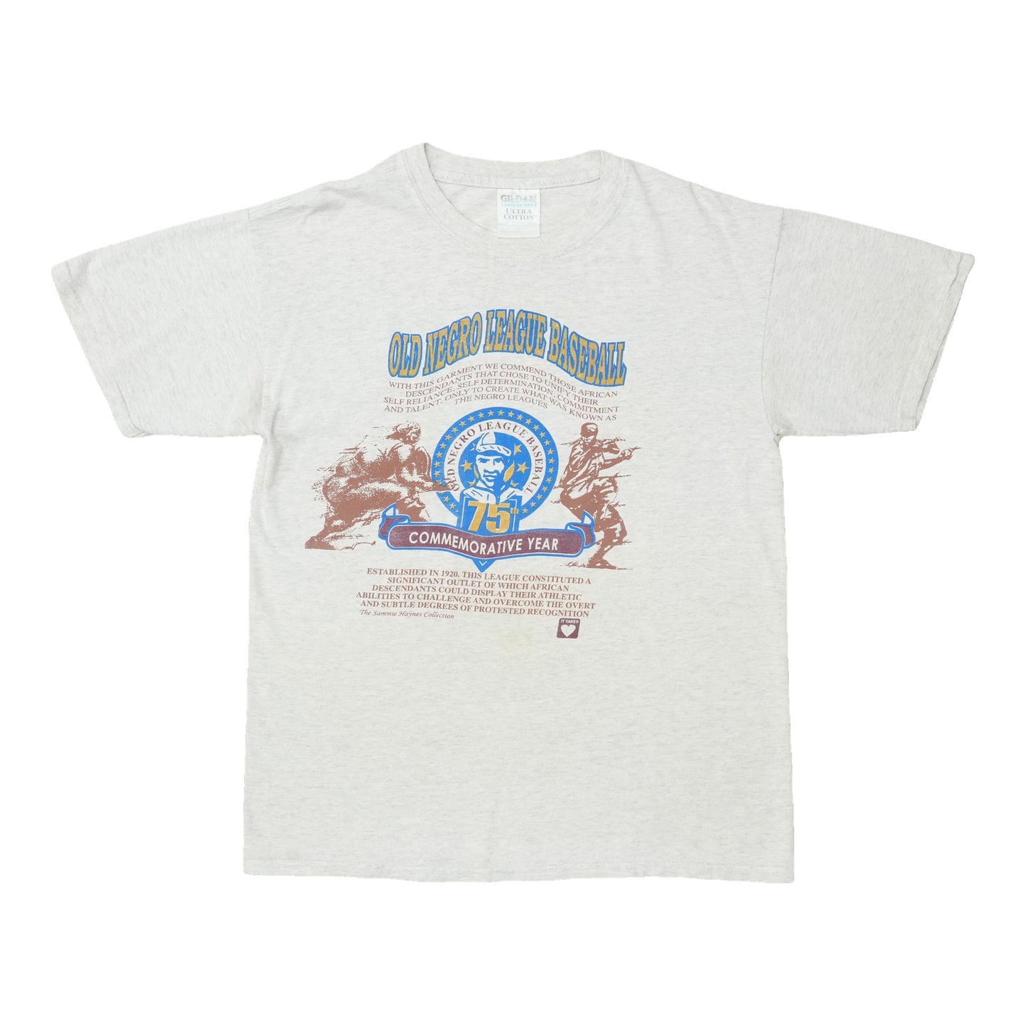 1995 Old Negro League Baseball 75th Anniversary Shirt