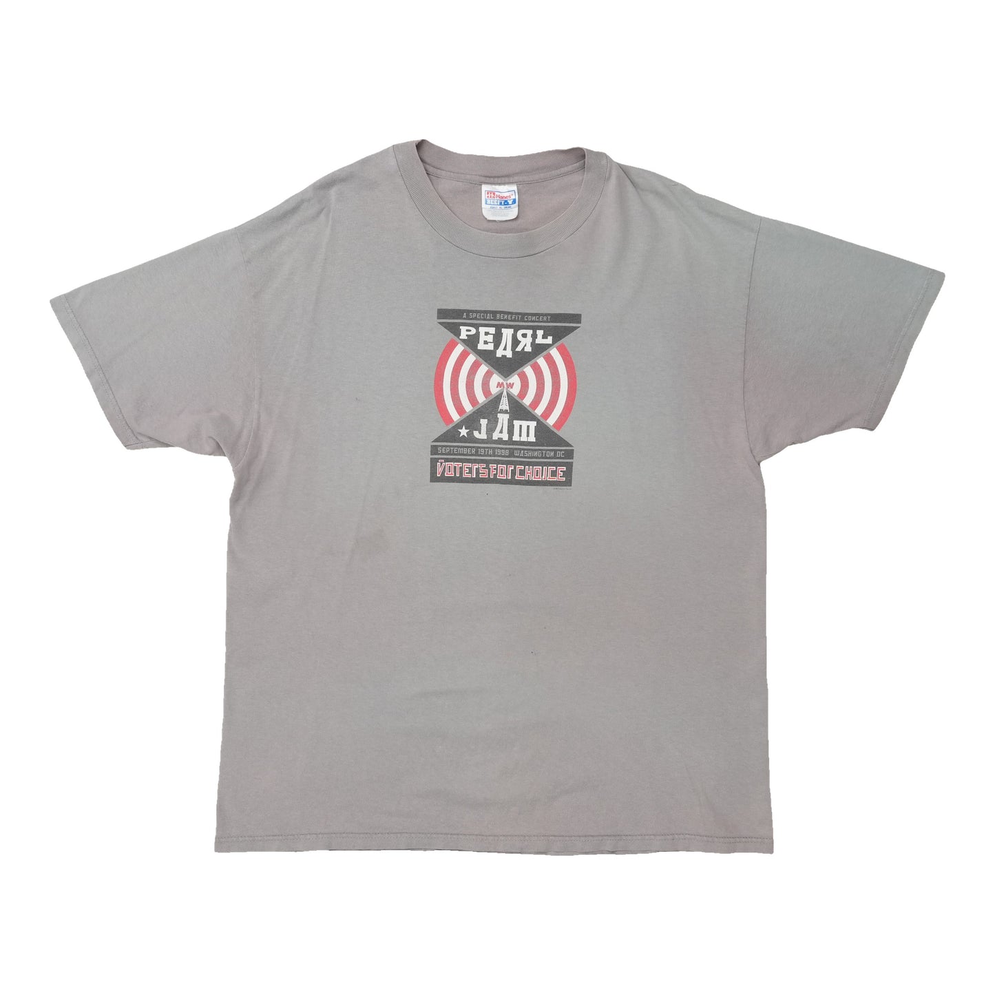 1995 Pearl Jam Voters For Choice Shirt