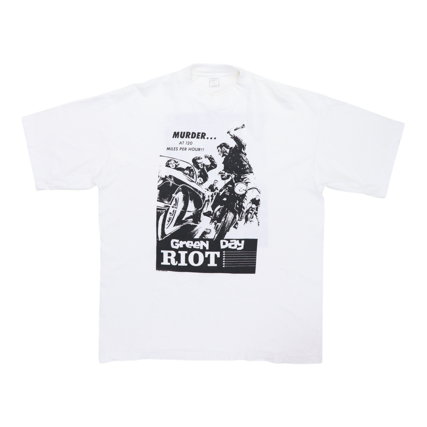 1995 Green Day Riot Euro Tour Shirt