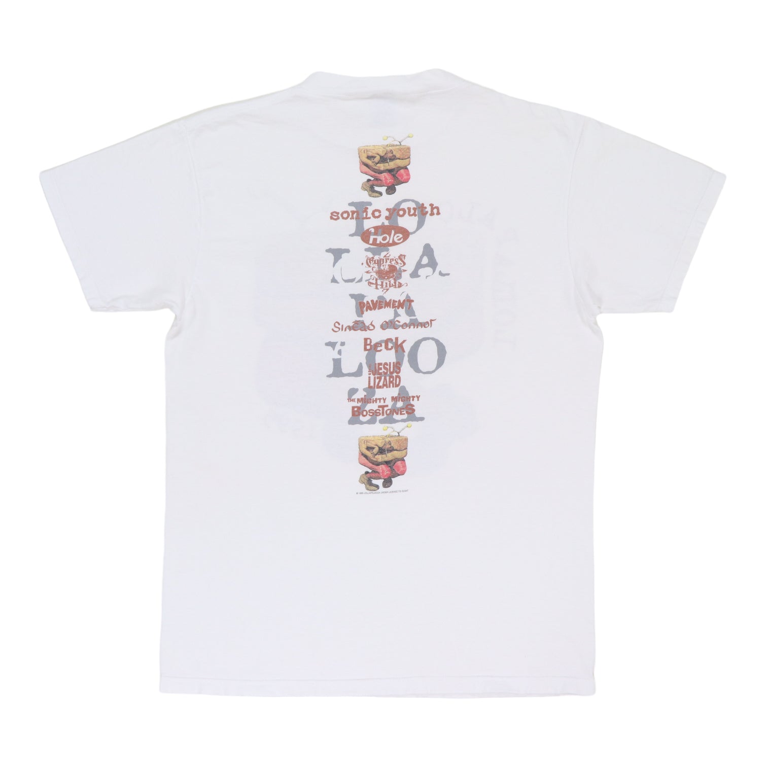 90s LOLLAPALOOZA Tシャツ SONIC YOUTH HOLE 90s LOLLAPALOOZA Tシャツ SONIC YOUTH HOLE