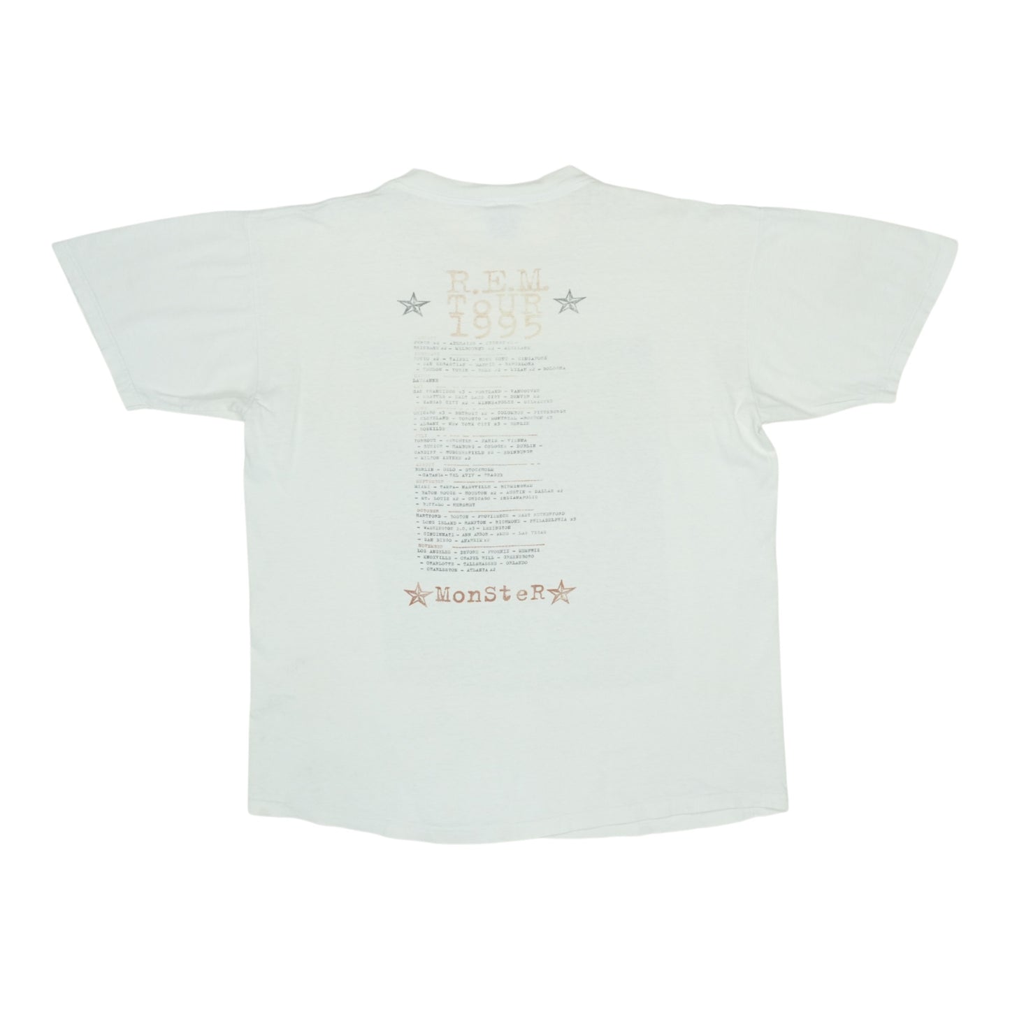 1995 REM Monster Tour Shirt