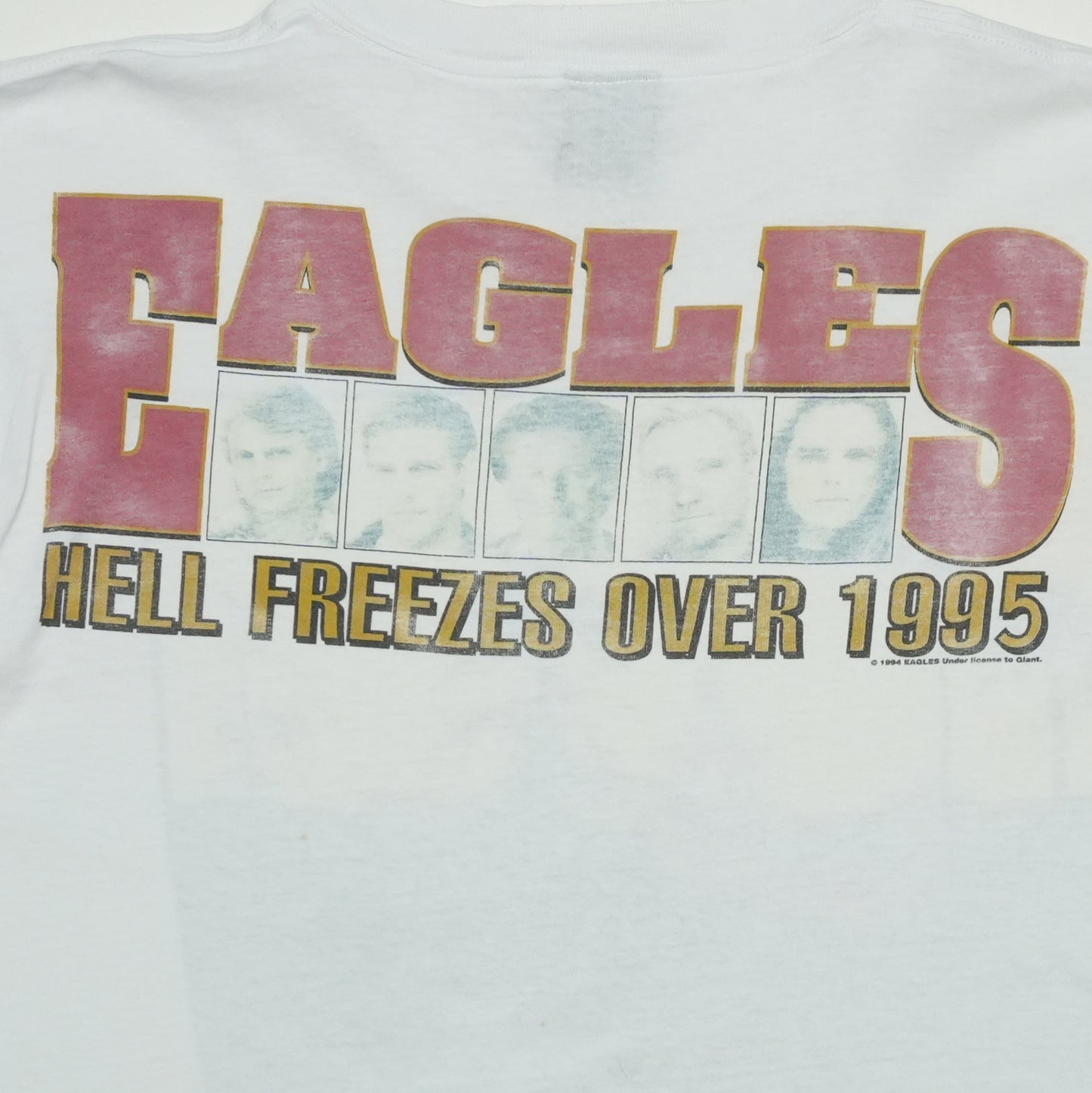 1995 Eagles Hotel California Shirt Detail 6
