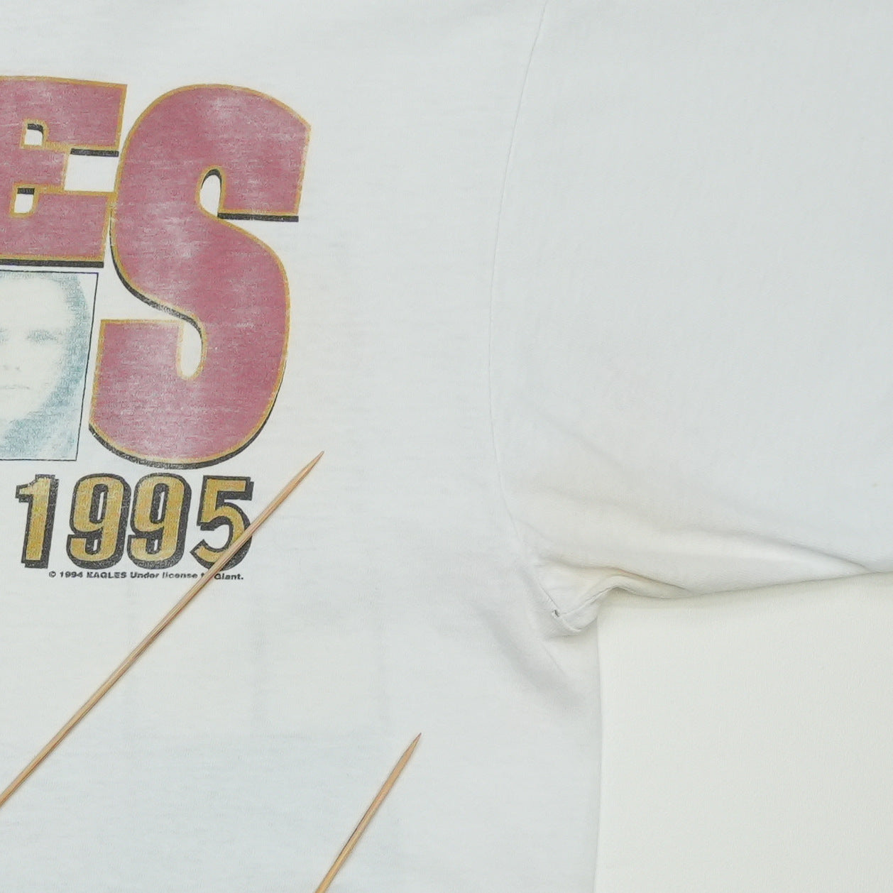 1995 Eagles Hotel California Shirt Detail 8