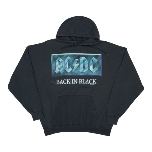 1996 ACDC Back In Black Hoodie