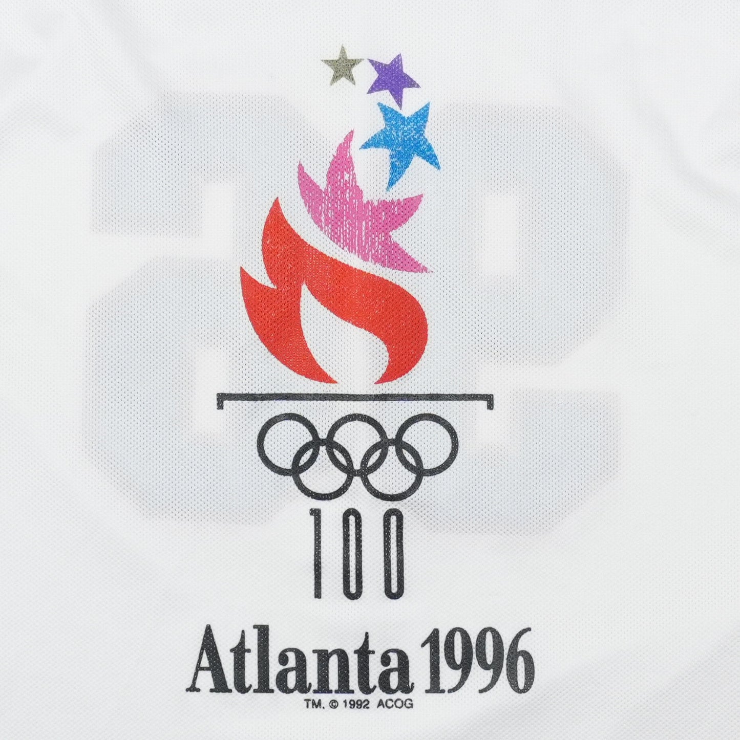 1996 Atlanta Olympics Logo Athletic Jersey