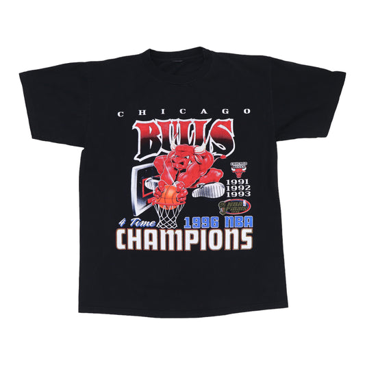 1996 Chicago Bulls 4 Time Champions Shirt