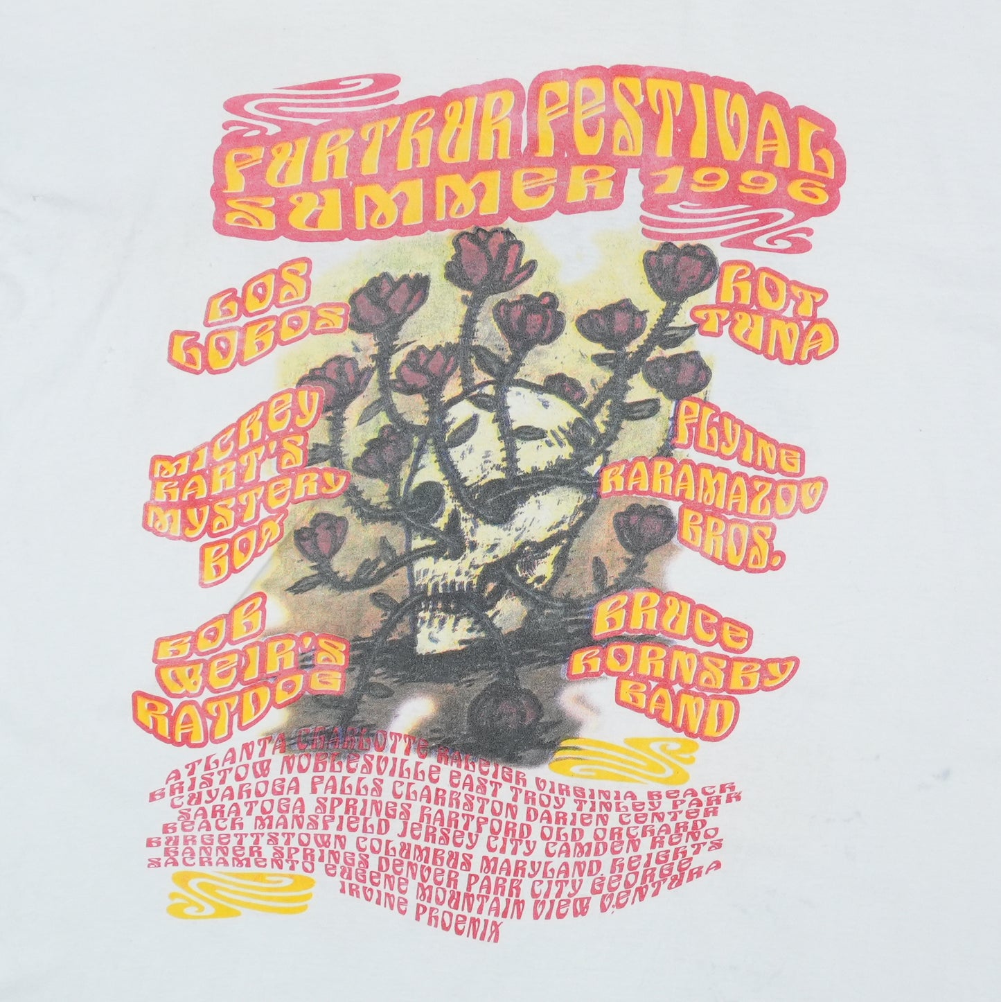 1996 Furthur Festival Summer Tour Shirt