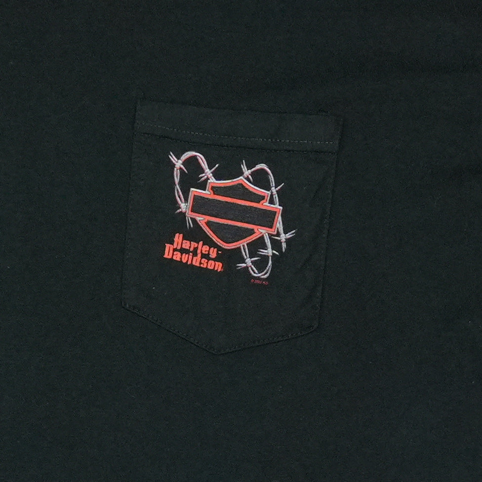 1996 Harley Davidson Gene Lummus Swannanoa North Carolina Shirt
