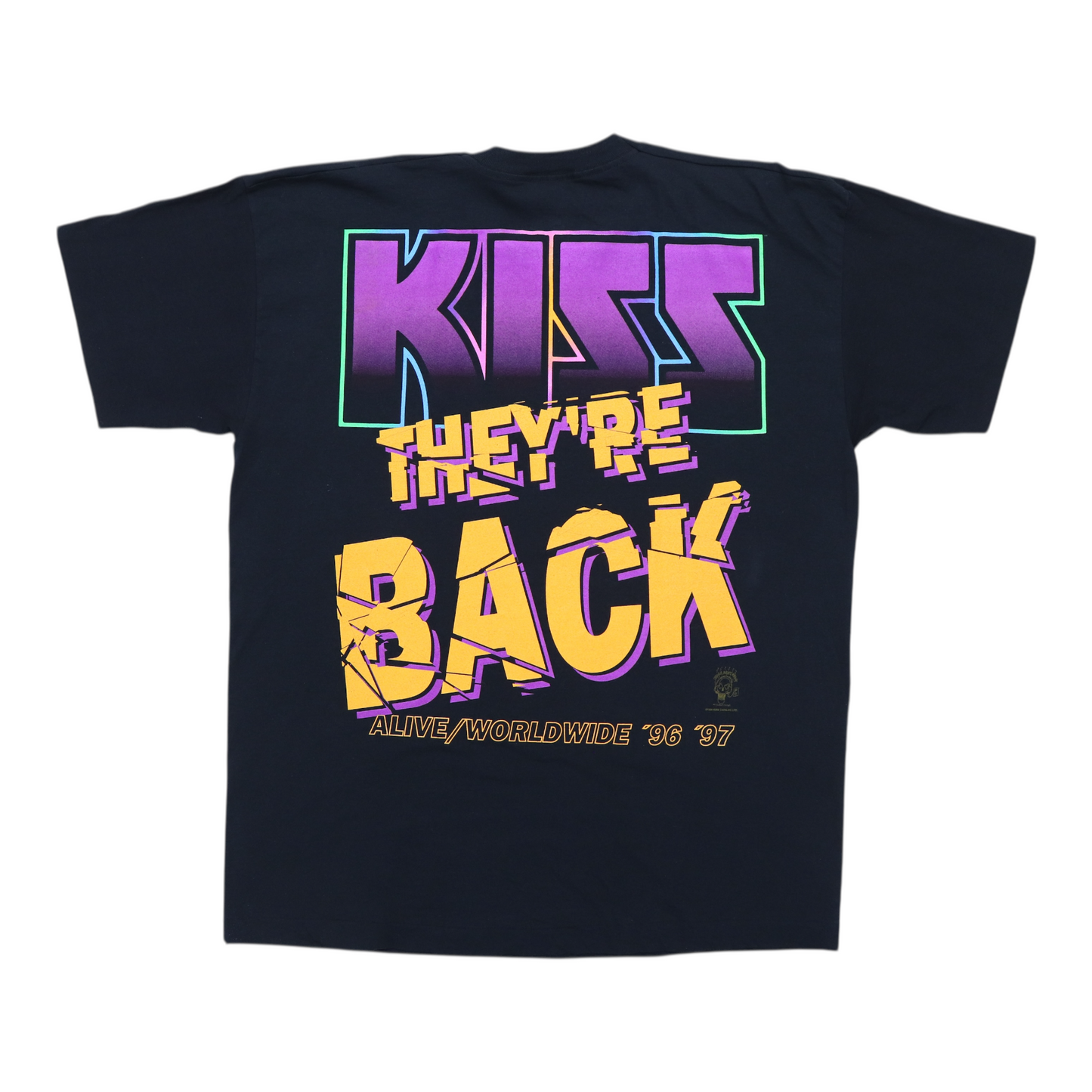 1996 Kiss They're Back Tour Shirt