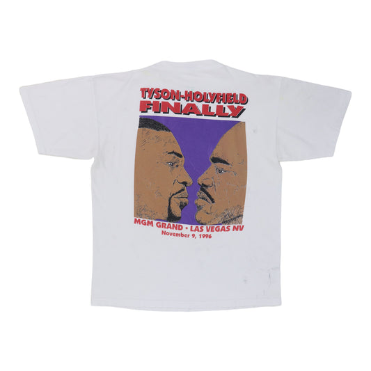 1996 Mike Tyson Evander Holyfield MGM Grand Shirt