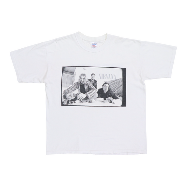 1996 Nirvana Shirt | Authentic Vintage Tee – WyCo Vintage