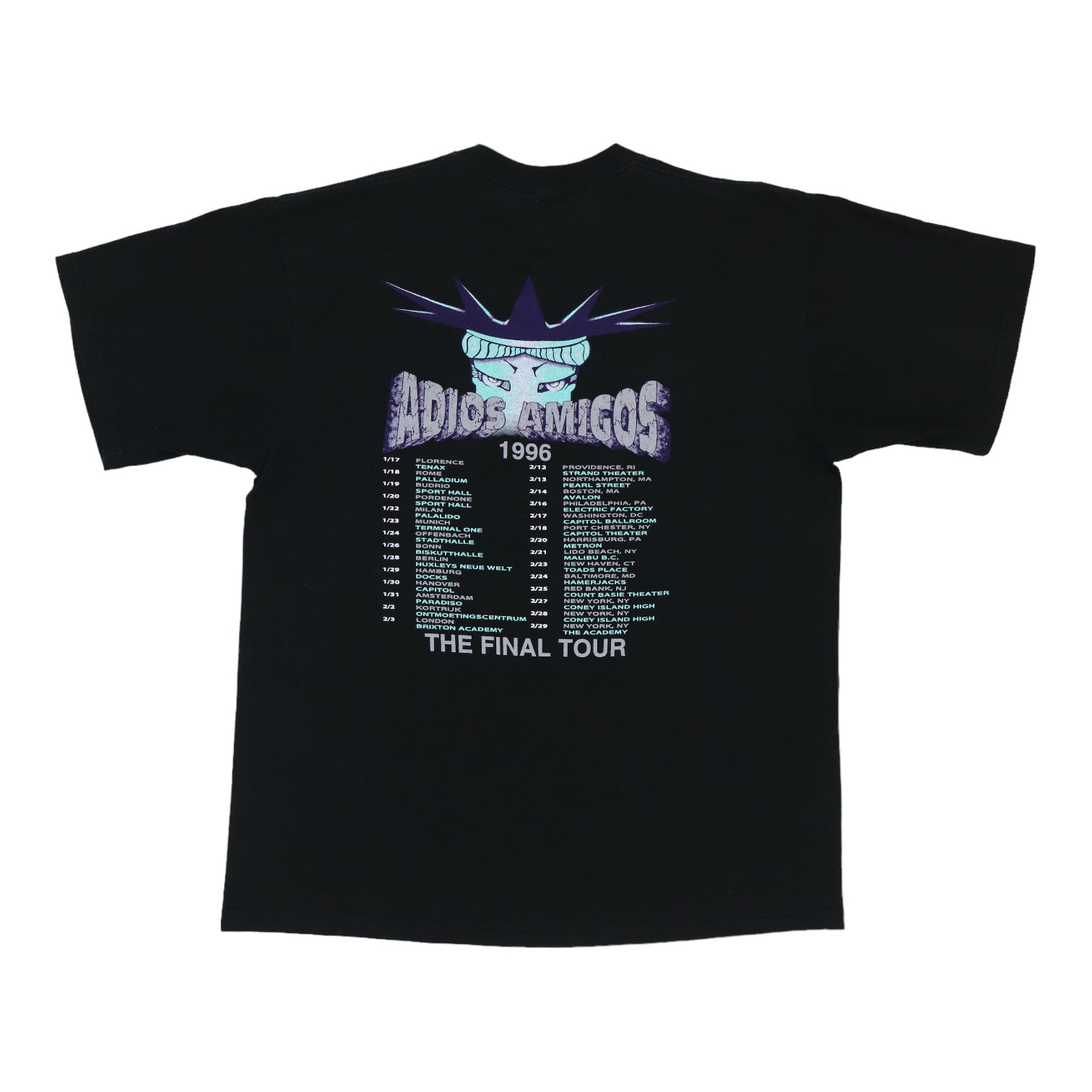 RAMONES ヴィンテージ　Tシャツ 1996 Ramones Adios Amigos Tour Shirt | Authentic Vintage Tee