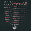 1996 Van Halen Balance Tour Shirt