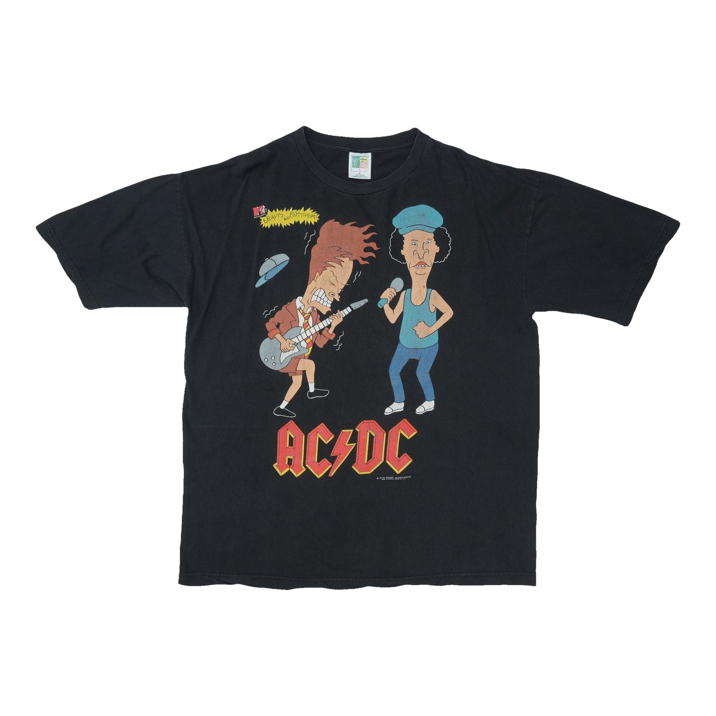 1996 ACDC Beavis And Butthead Shirt