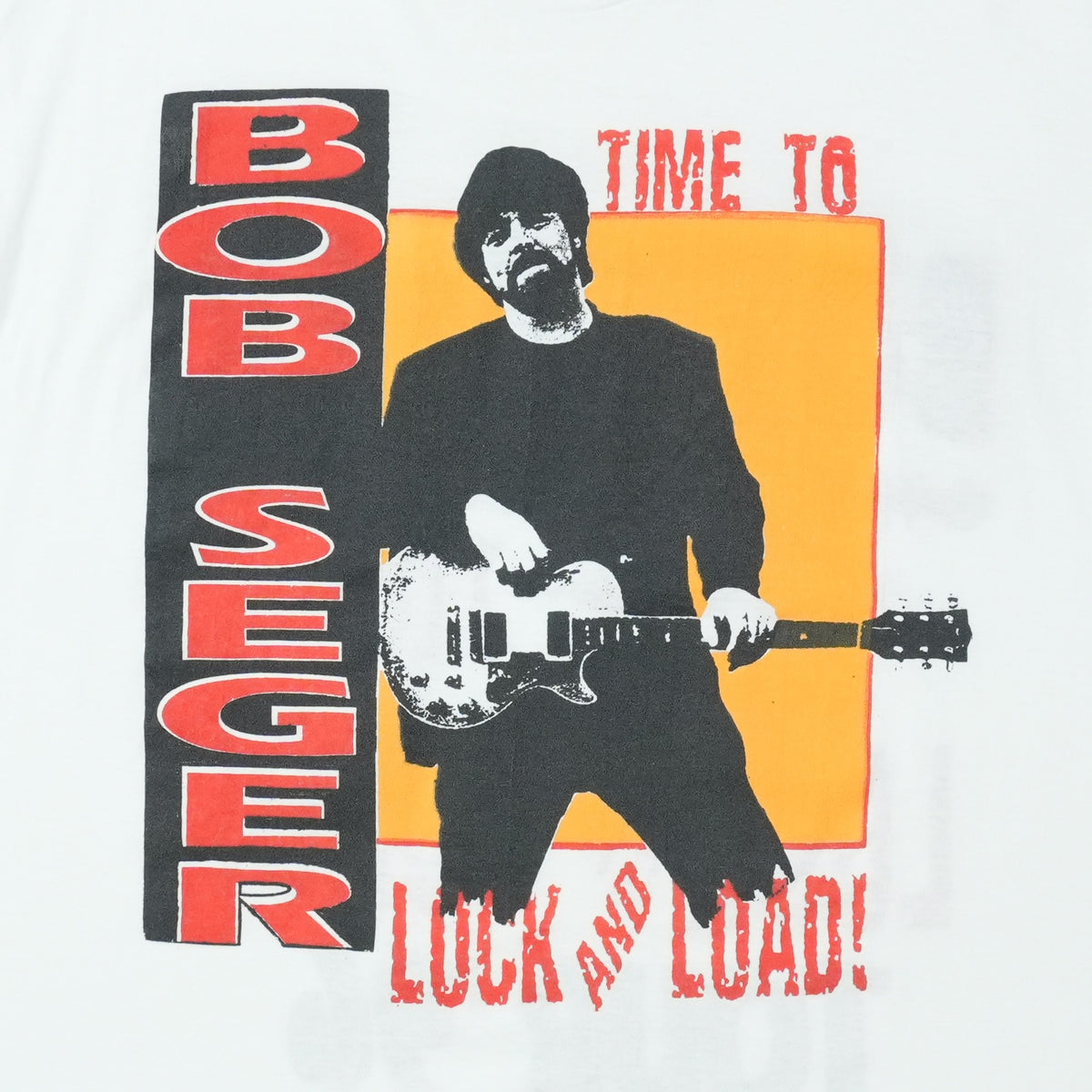 1996 Bob Seger Time to Lock and Load Tour Shirt