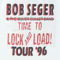 1996 Bob Seger Time to Lock and Load Tour Shirt