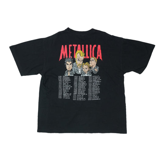 1996 Metallica Cartoon Tour Shirt