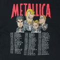 1996 Metallica Cartoon Tour Shirt