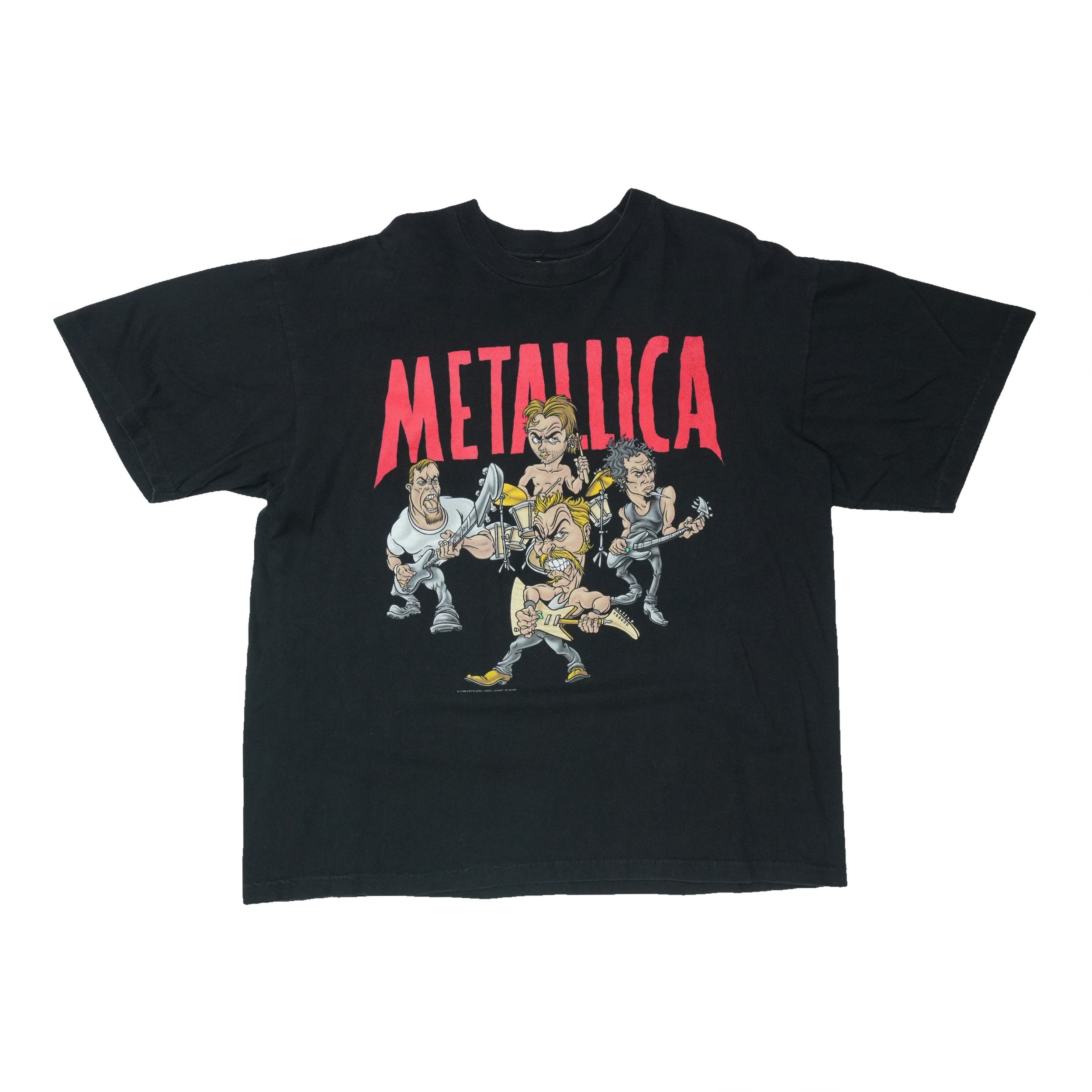 1989 Metallica Doris And Justice For All Shirt | Authentic Vintage