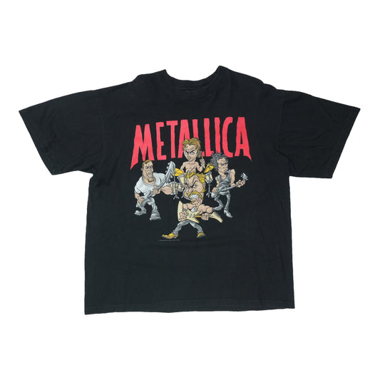 1996 Metallica Cartoon Tour Shirt