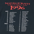 1996 Napalm Death North American Tour Shirt