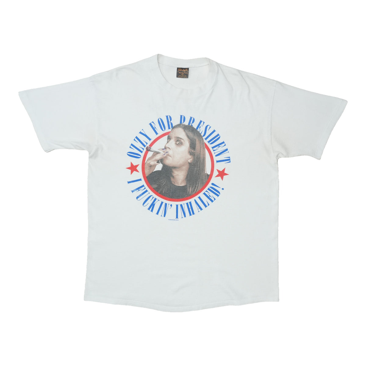 1996 Ozzy Osbourne Ozzy For President Shirt