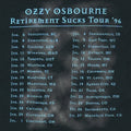 1996 Ozzy Osbourne Retirement Sucks Tour Shirt
