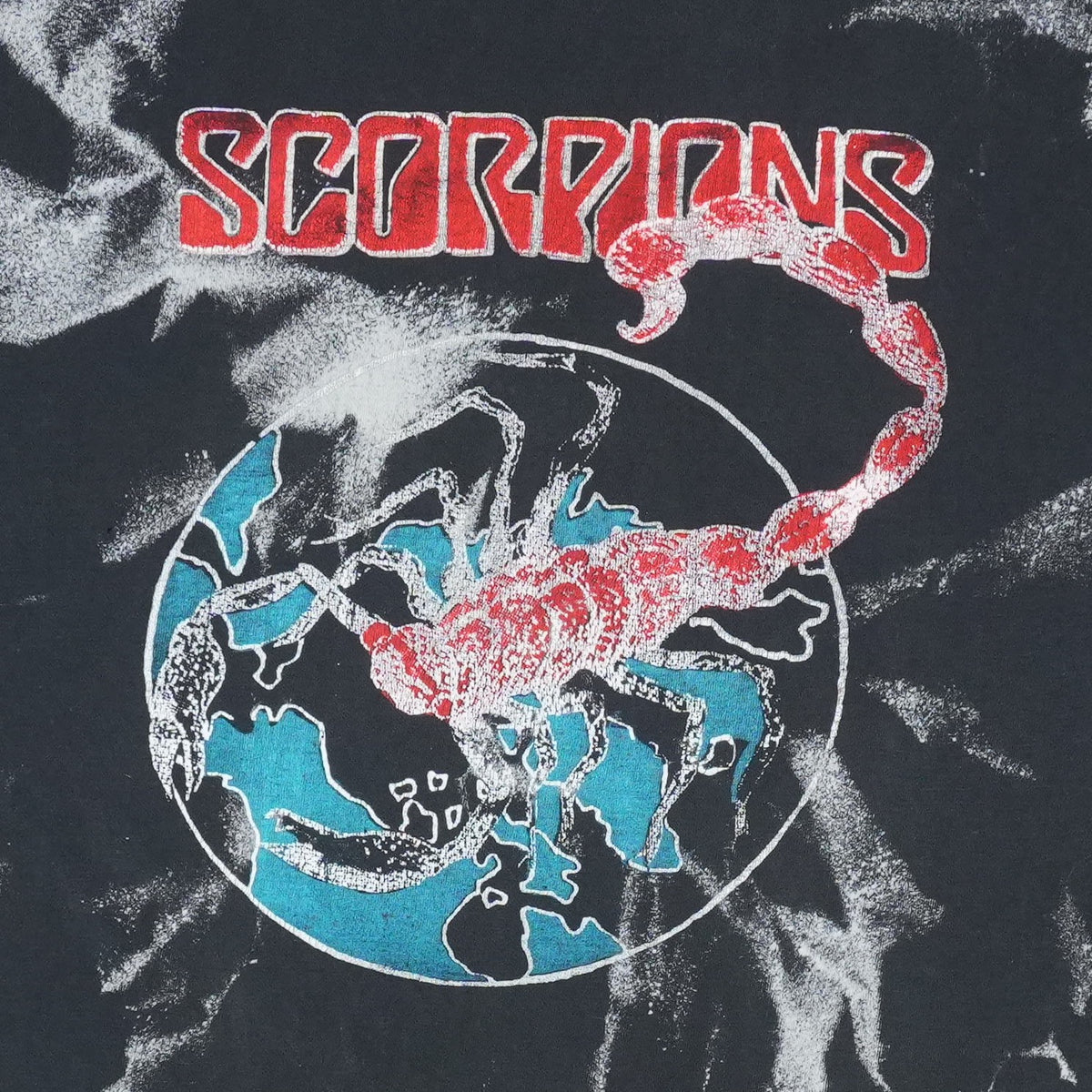 1996 Scorpions And Alice Cooper All Over Print Tour Shirt