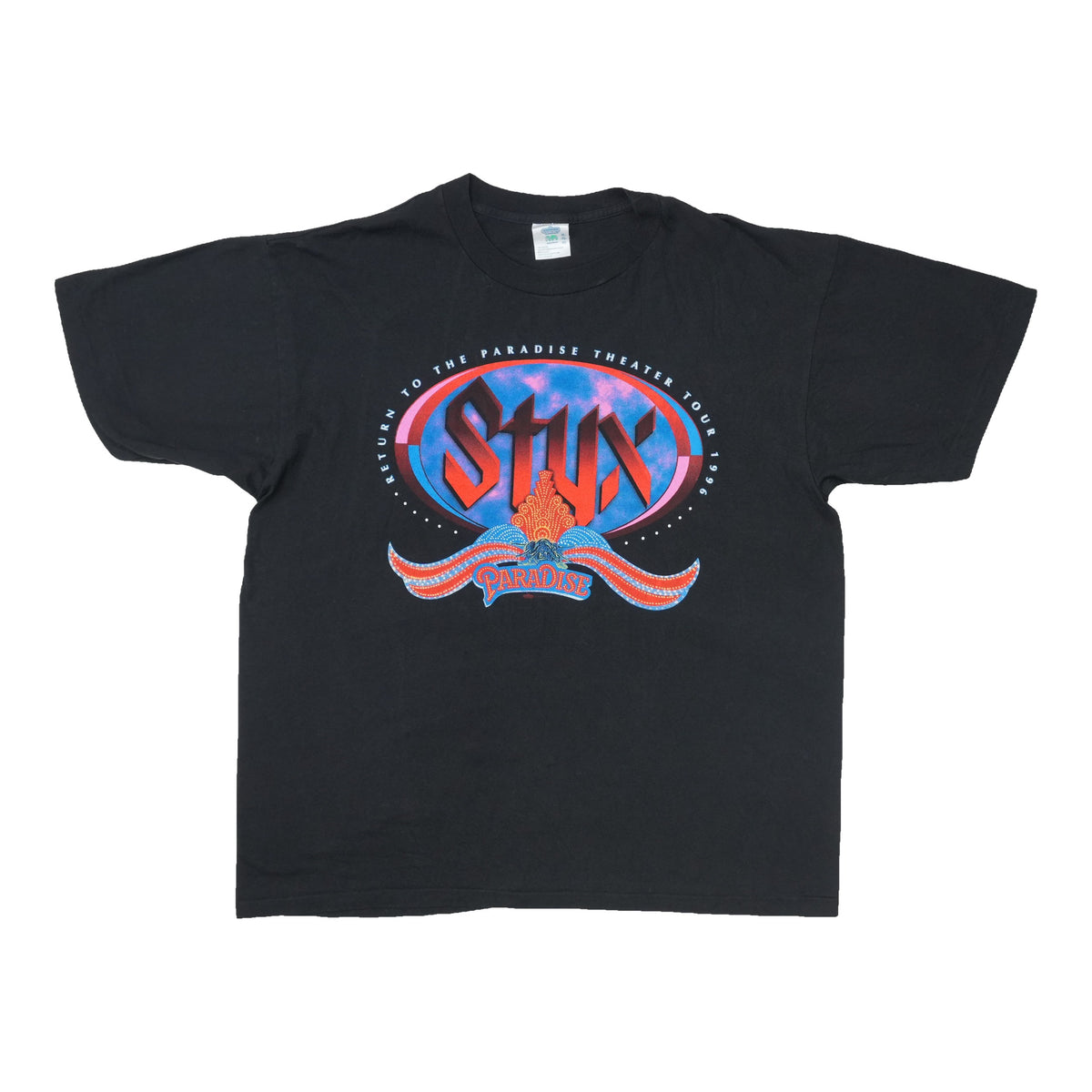 1996 Styx Return To The Paradise Theatre North American Tour Shirt