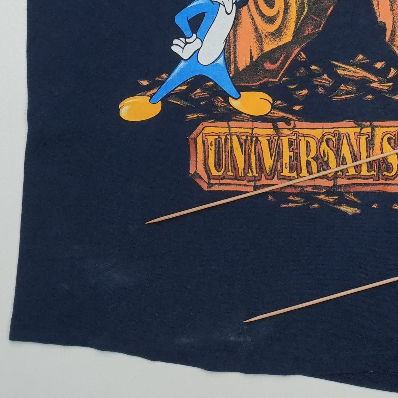 1996 Woody Woodpecker Universal Studios Shirt Detail 3