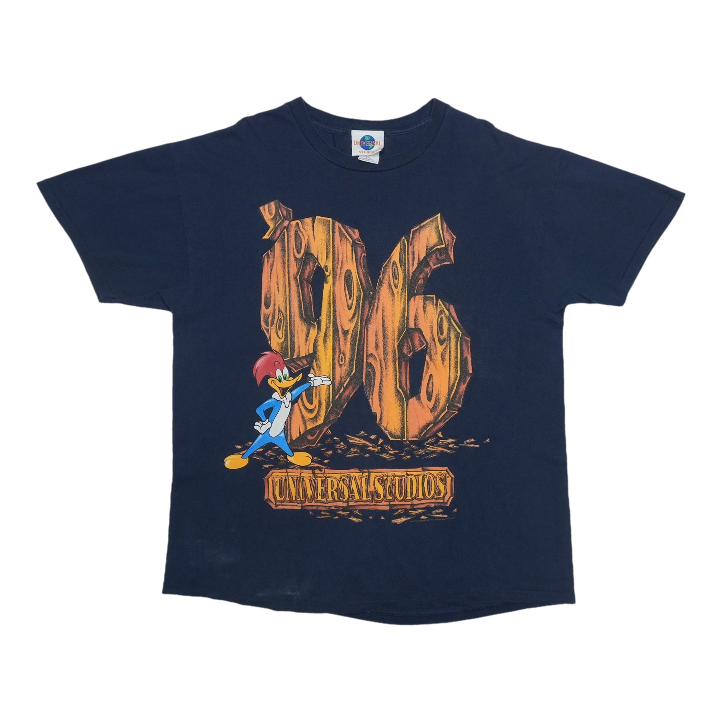 1996 Woody Woodpecker Universal Studios Shirt Front