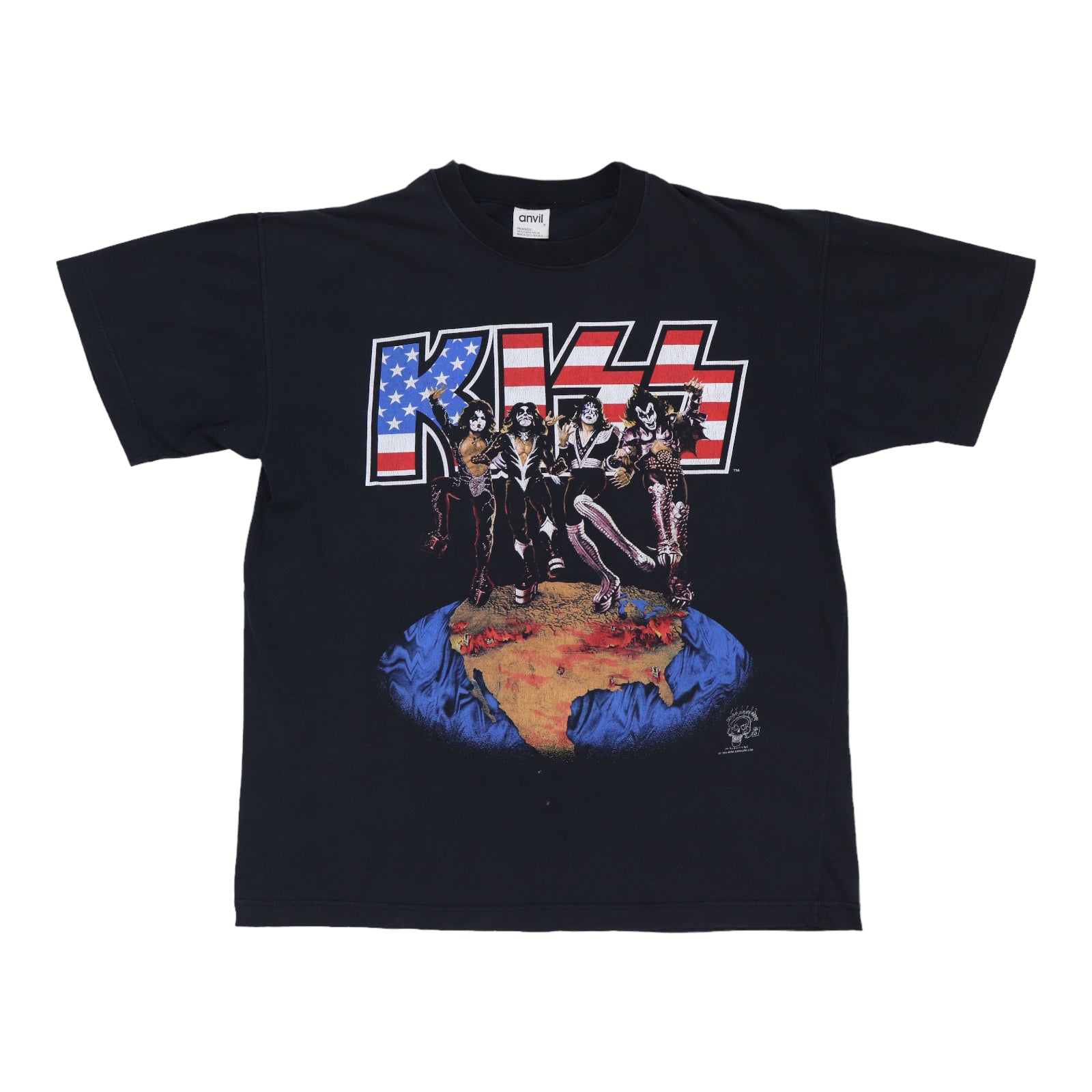 1996 Kiss Dallas Texas Tour Shirt | Authentic Vintage Tee – WyCo