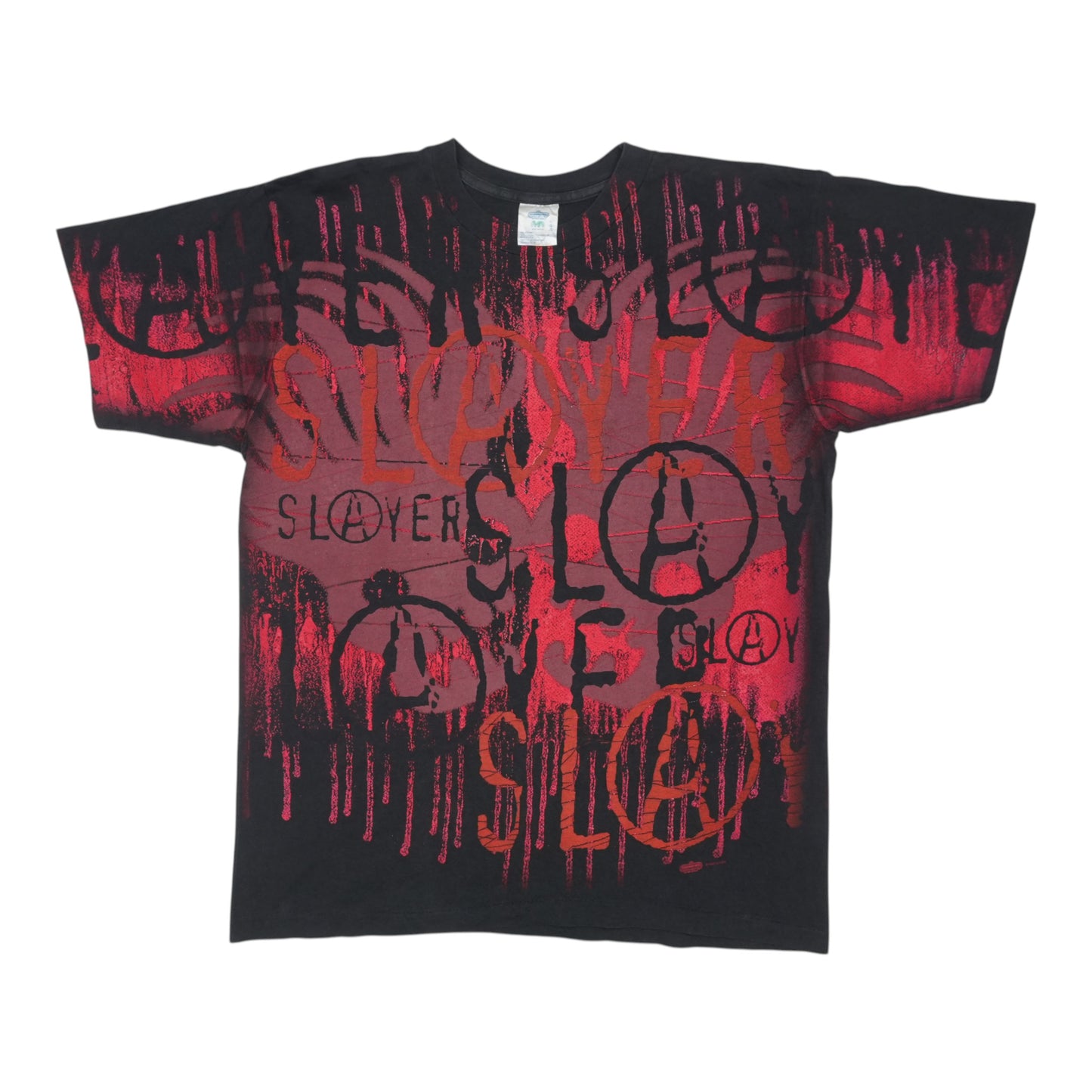 1996 Slayer All Over Print Shirt
