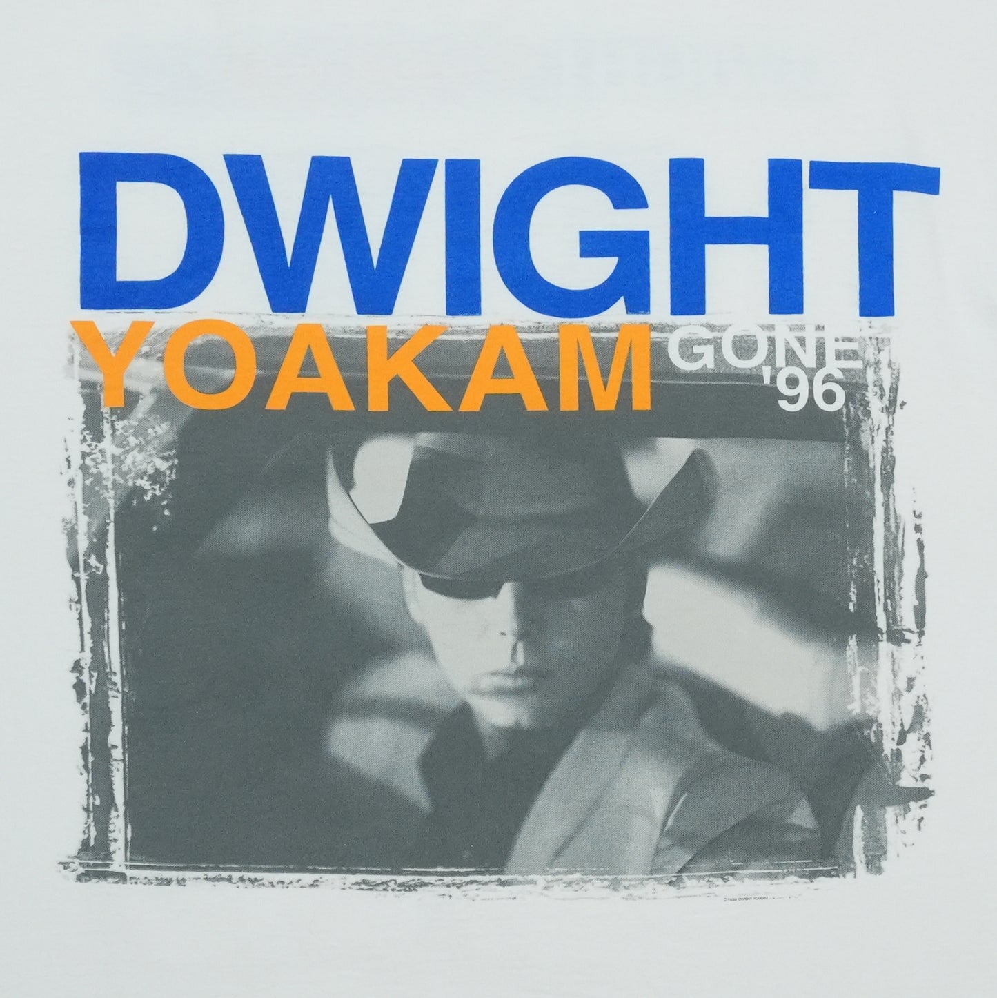 1996 Dwight Yoakam Gone Shirt Detail 2