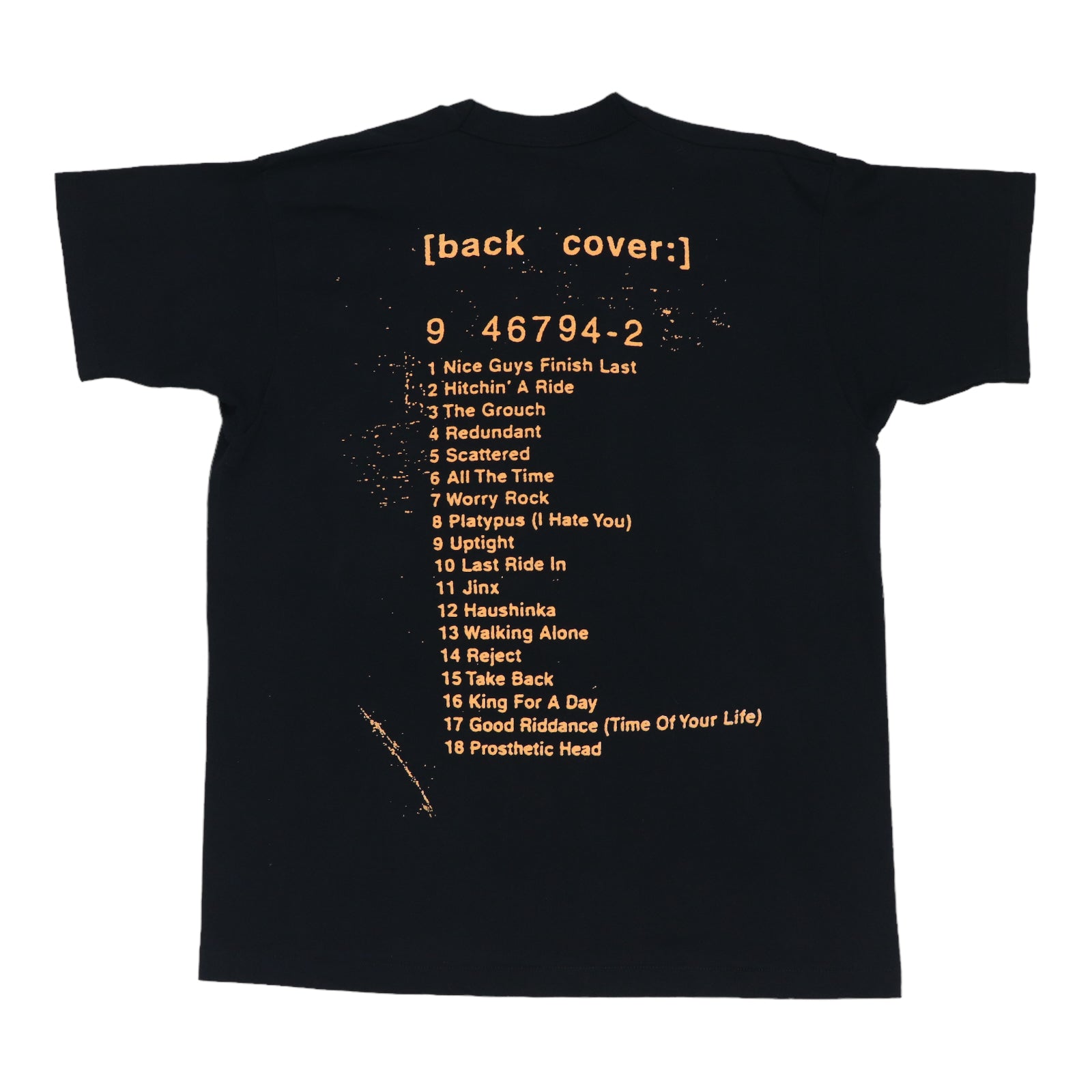 トップス GREEN DAY 1997 NIMROD BACK COVER GREEN DAY 1997 NIMROD BACK COVER