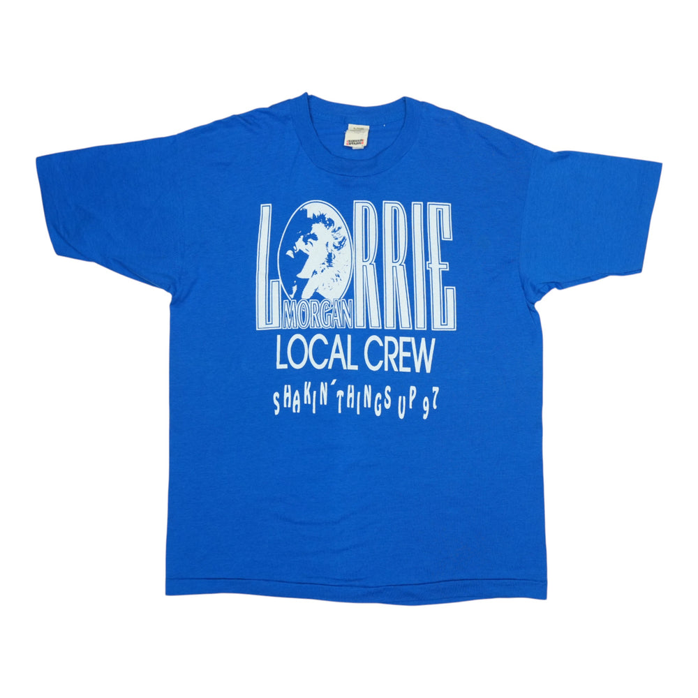 1997 Lorrie Morgan Shakin Things Up Local Crew Tour Shirt