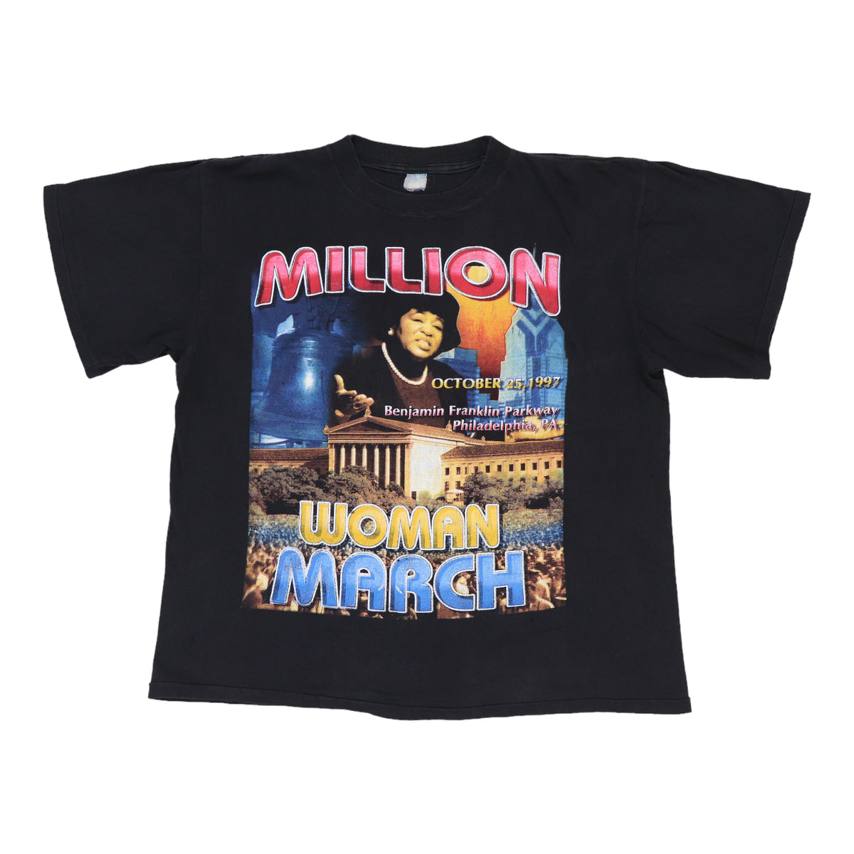 1997 Million Woman March Shirt | Authentic Vintage Tee – WyCo Vintage