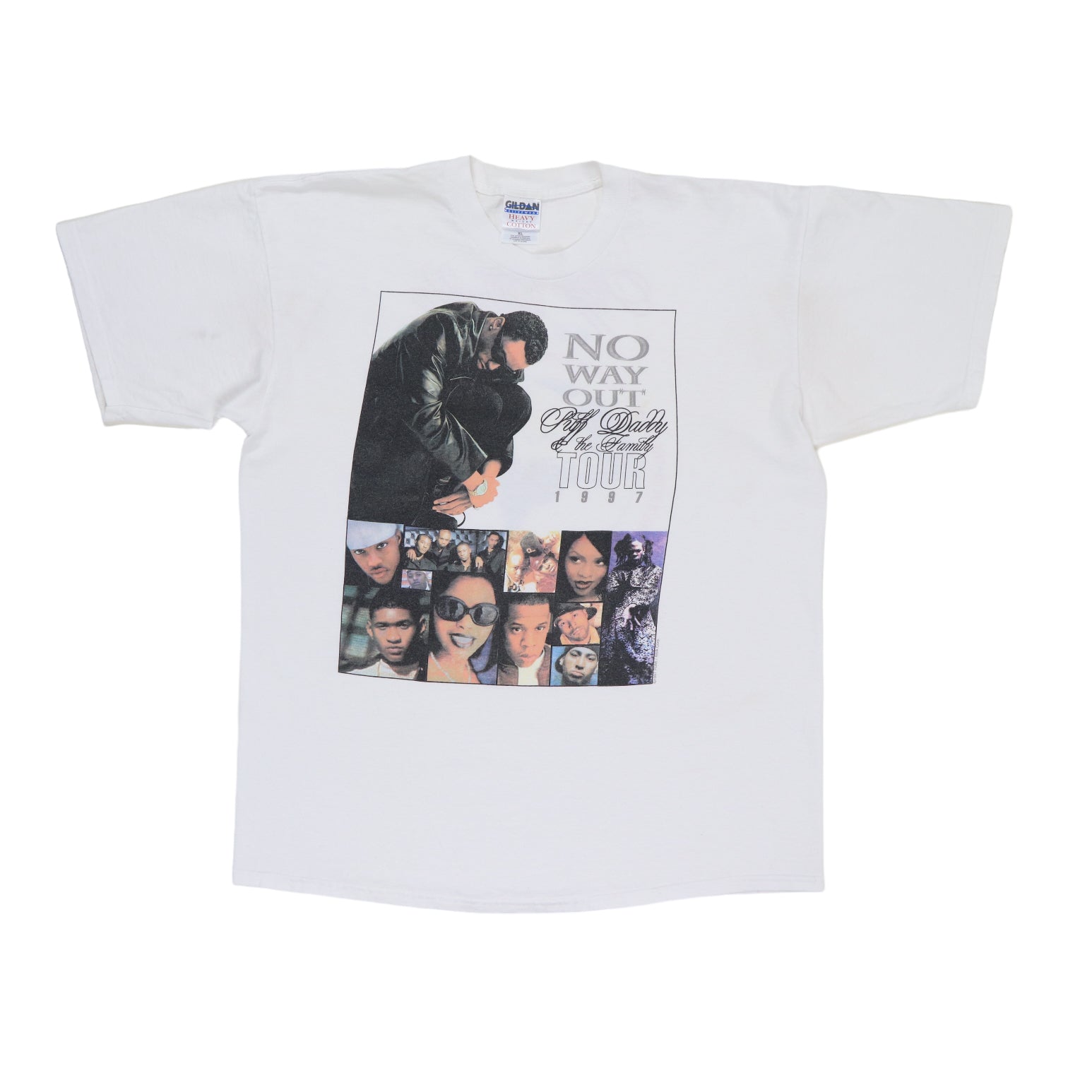1997 Puff Daddy & The Family No Way Out Tour Shirt | Authentic