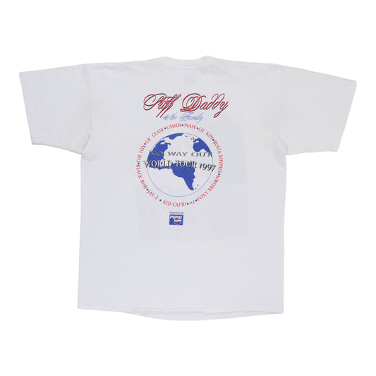 1997 Puff Daddy & The Family No Way Out Tour Shirt