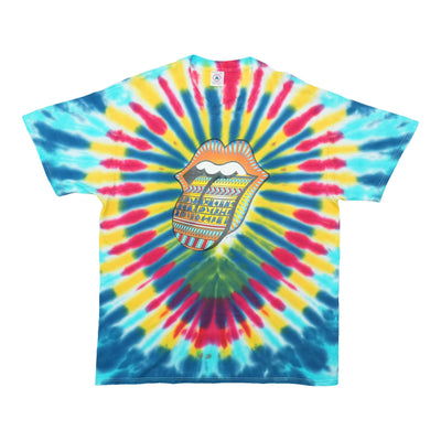 1997 Rolling Stones Bridges To Babylon Tour Tie Dye Shirt