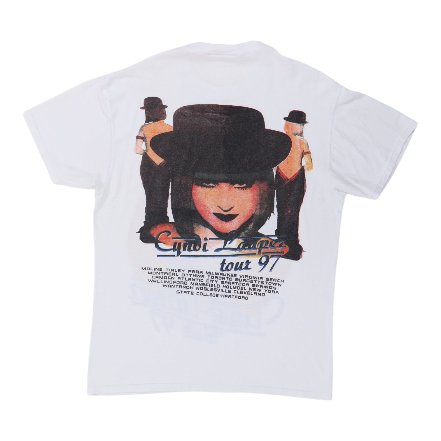 1997 Tina Turner Cyndi Lauper Tour Shirt | Authentic Vintage Tee