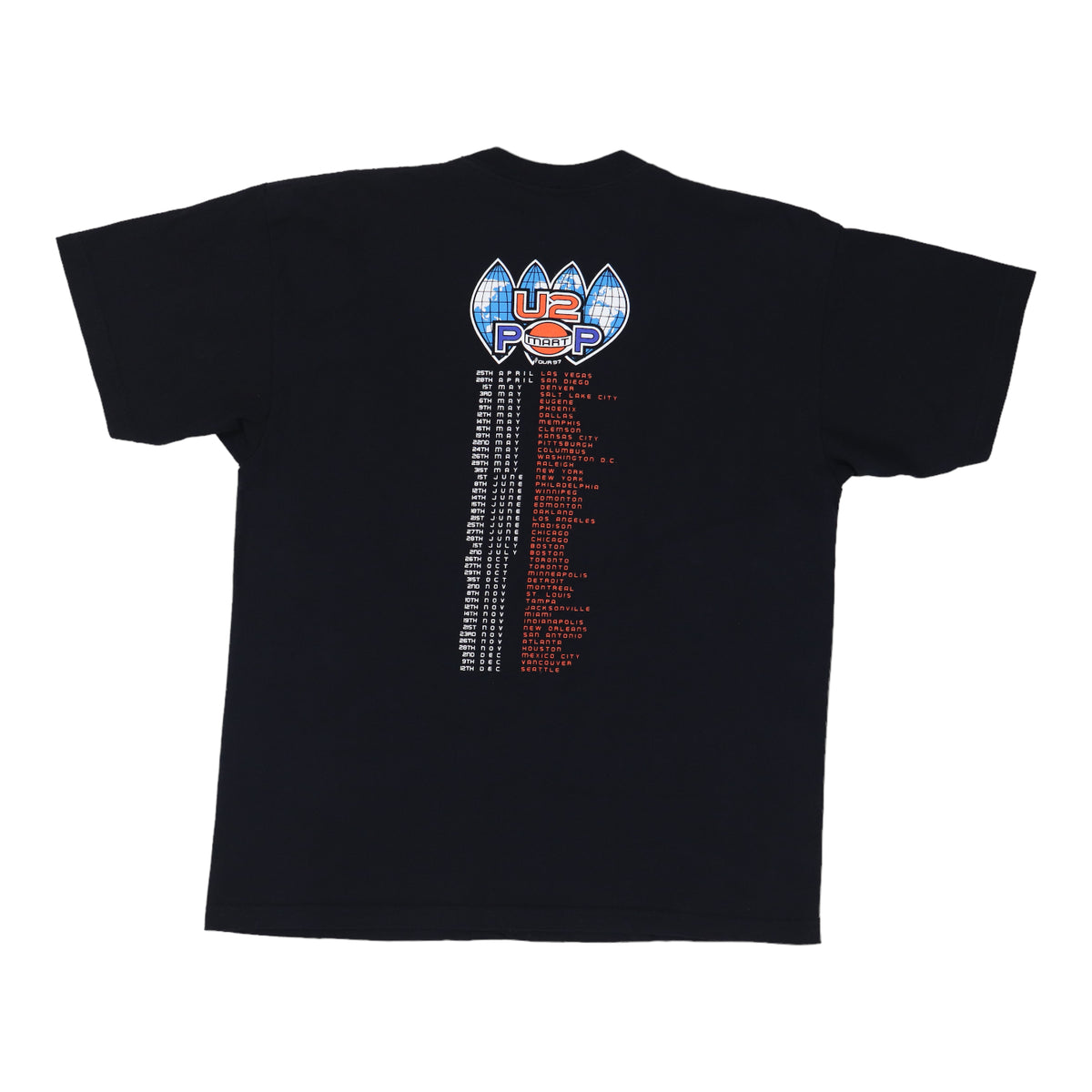 1997-U2-Popmart-Tour-Shirt- 