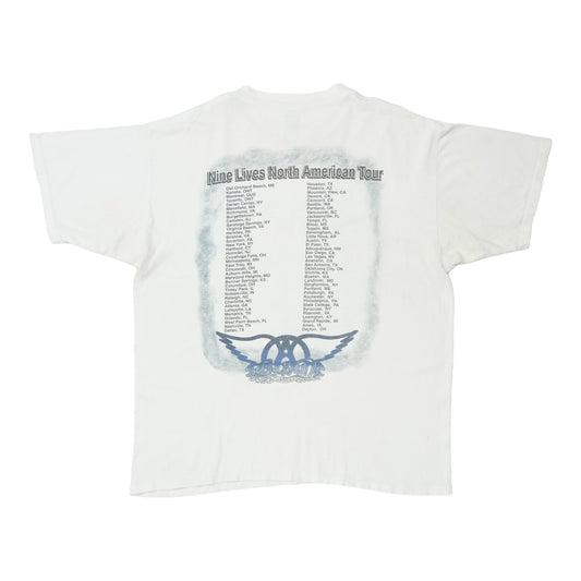 1997 Aerosmith Nine Lives Tour Shirt