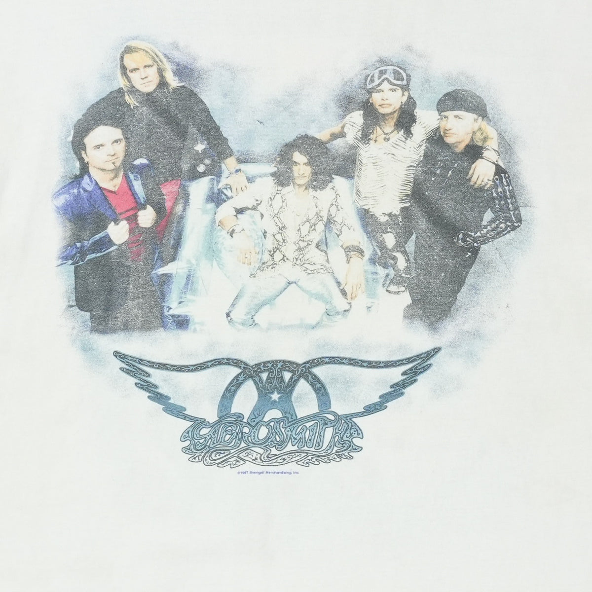 1997 Aerosmith Nine Lives Tour Shirt